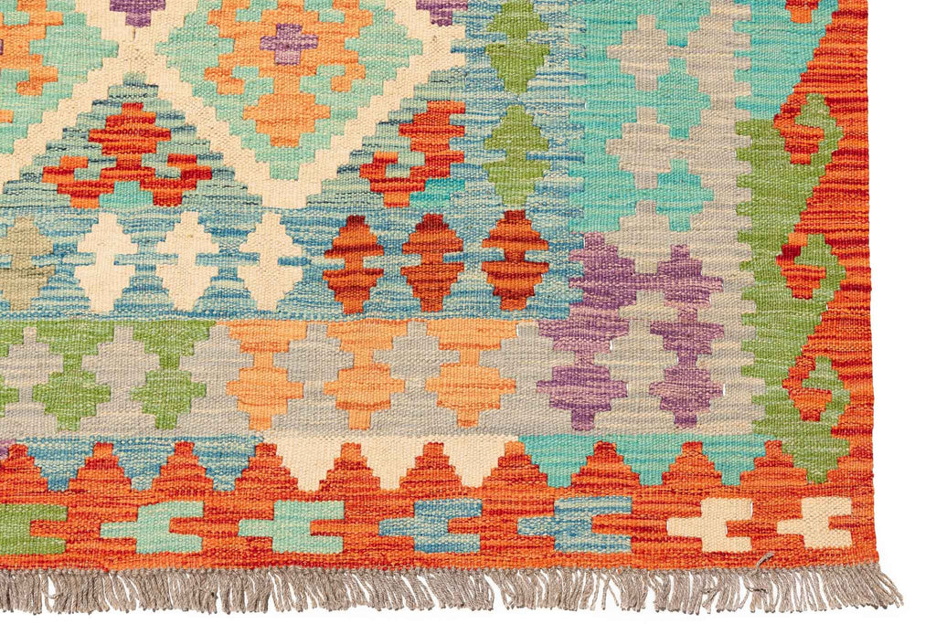 Afghanischer Kelim – 314 × 204 cm – handgewebt aus Schurwolle