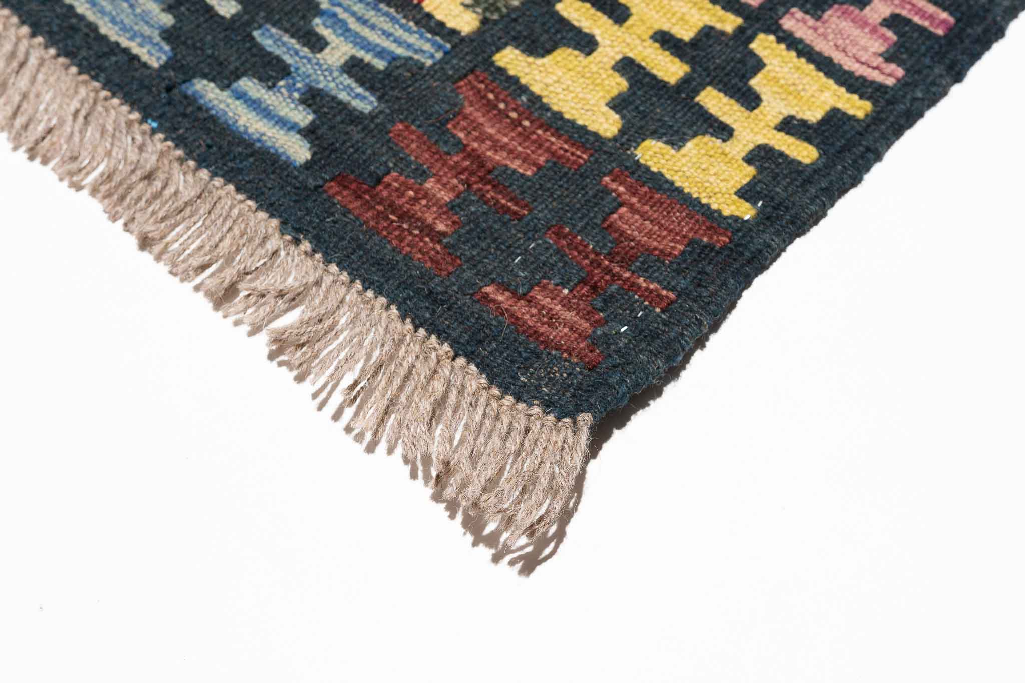 Afghanischer Kelim – 293 × 194 cm – handgewebt aus Schurwolle