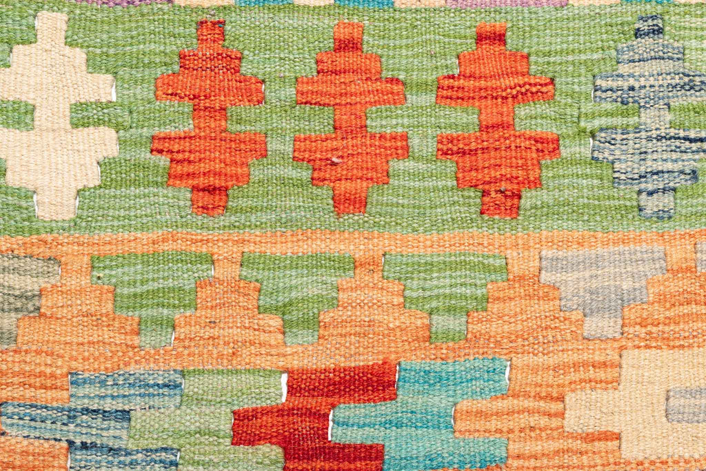 Afghanischer Kelim – 352 × 262 cm – handgewebt aus Schurwolle