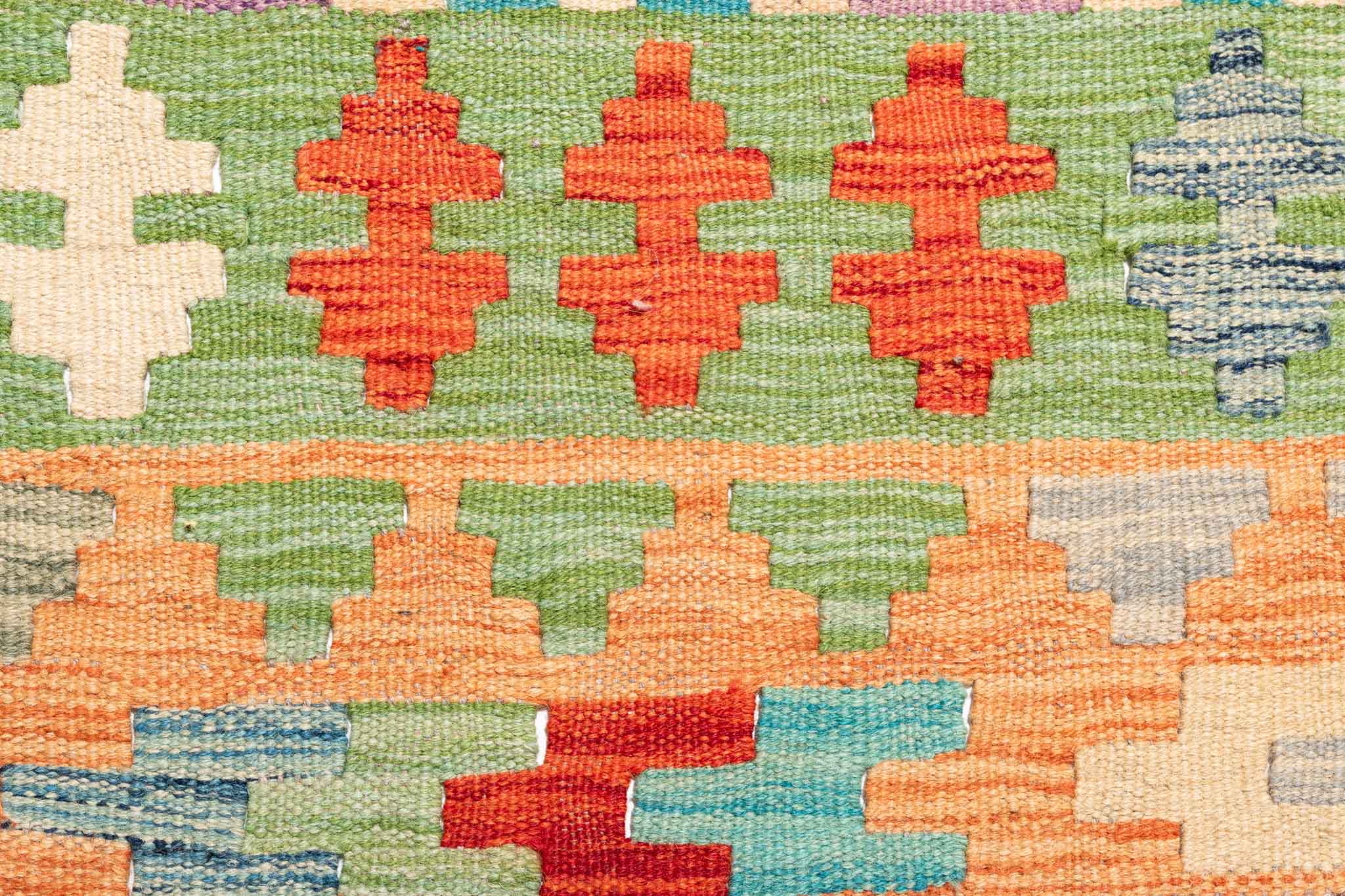Afghanischer Kelim – 352 × 262 cm – handgewebt aus Schurwolle