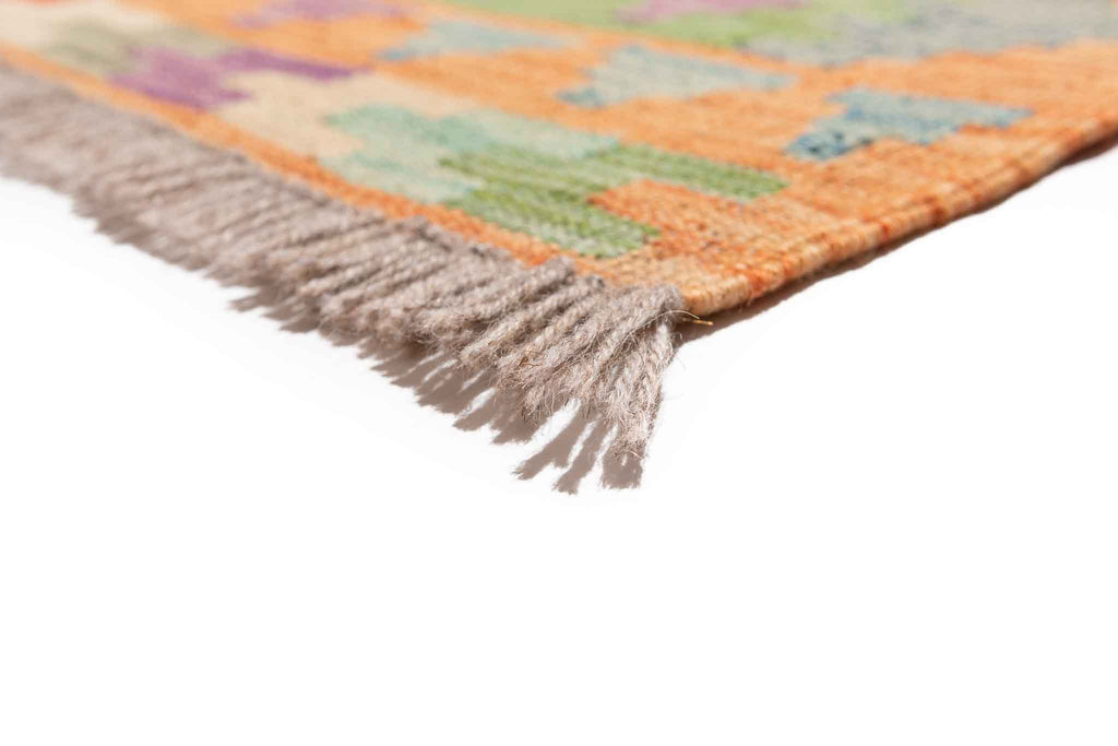 Afghanischer Kelim – 352 × 262 cm – handgewebt aus Schurwolle