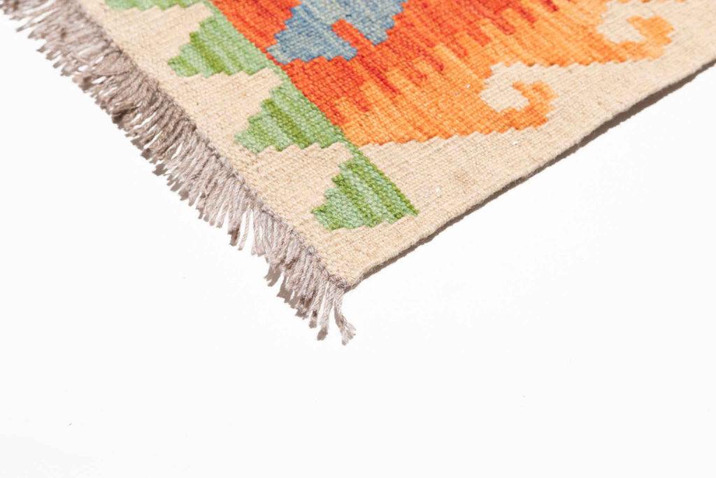 Afghanischer Kelim – 362 × 264 cm – handgewebt aus Schurwolle