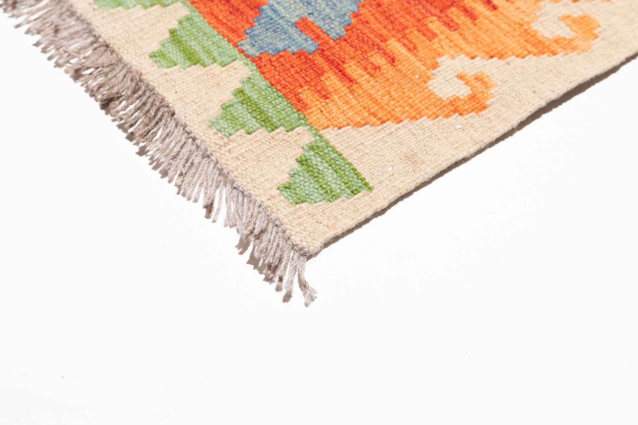 Afghanischer Kelim – 362 × 264 cm – handgewebt aus Schurwolle