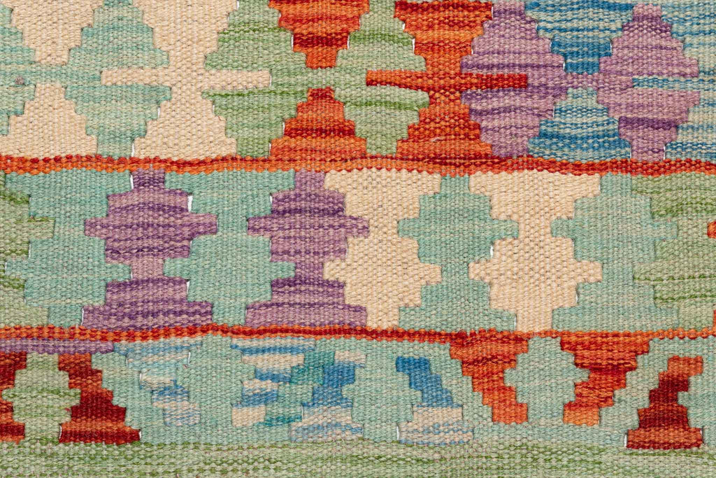 Afghanischer Kelim – 299 × 247 cm – handgewebt aus Schurwolle