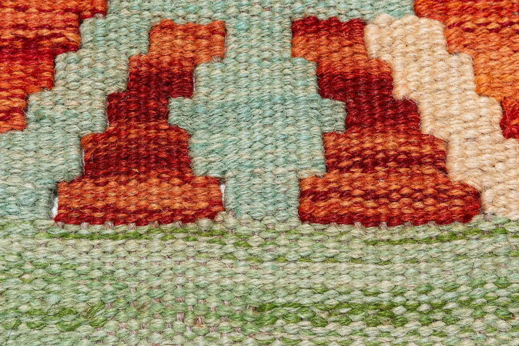 Afghanischer Kelim – 299 × 247 cm – handgewebt aus Schurwolle