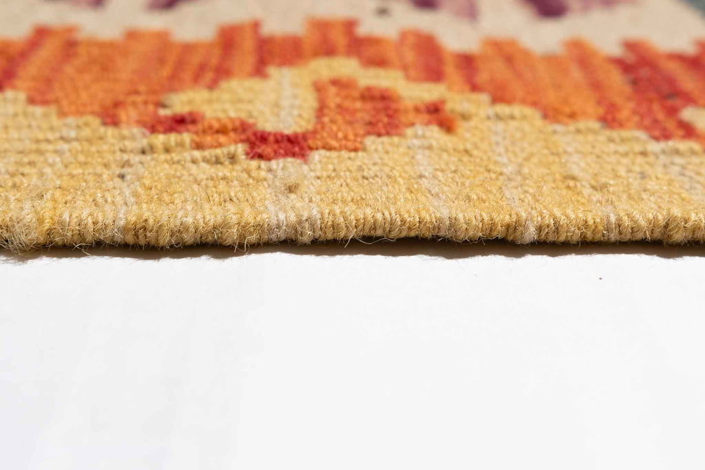 Afghanischer Kelim – 347 × 251 cm – handgewebt aus Schurwolle