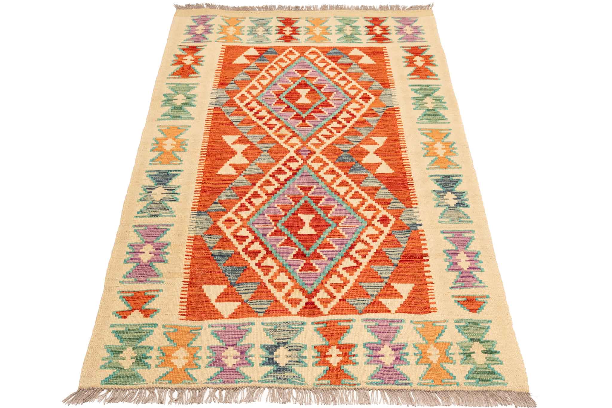 Afghanischer Kelim – 149 × 101 cm – handgewebt aus Schurwolle