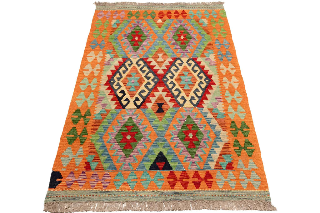 Afghanischer Kelim – 157 × 102 cm – handgewebt aus Schurwolle