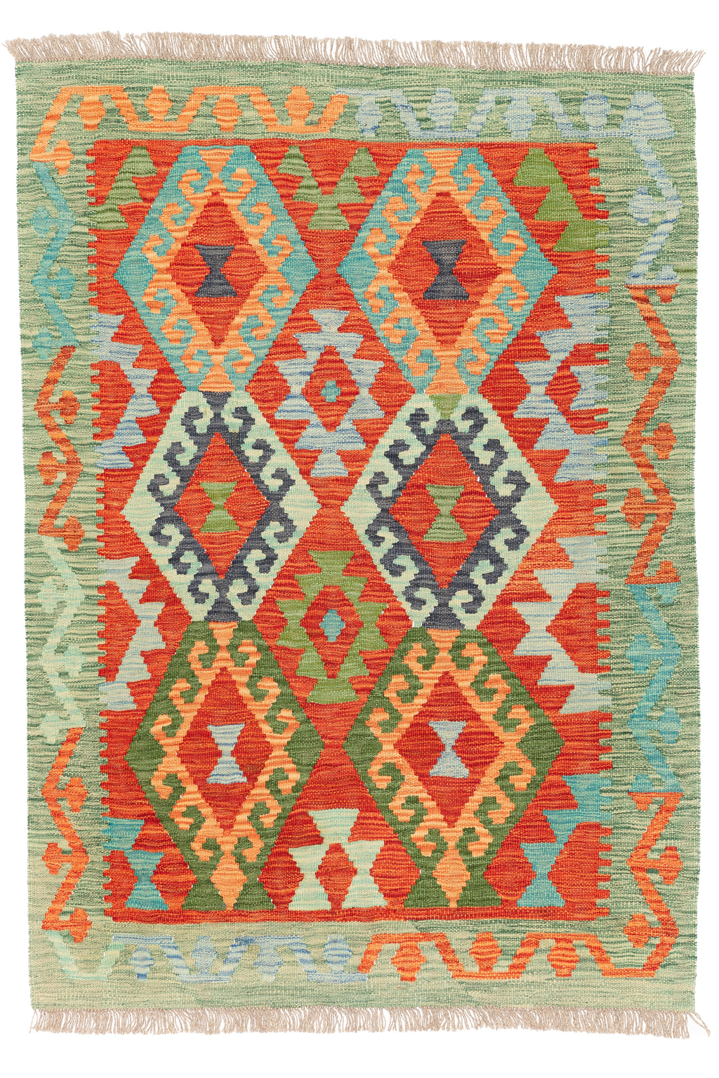 Afghanischer Kelim – 149 × 107 cm – handgewebt aus Schurwolle