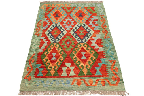 Afghanischer Kelim – 149 × 107 cm – handgewebt aus Schurwolle