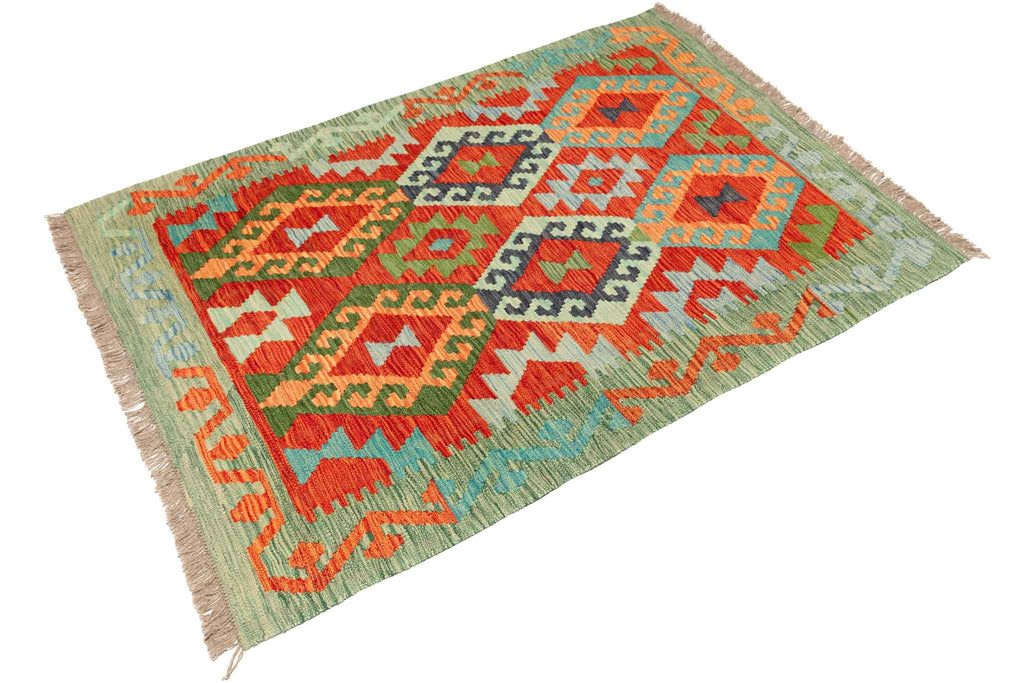 Afghanischer Kelim – 149 × 107 cm – handgewebt aus Schurwolle