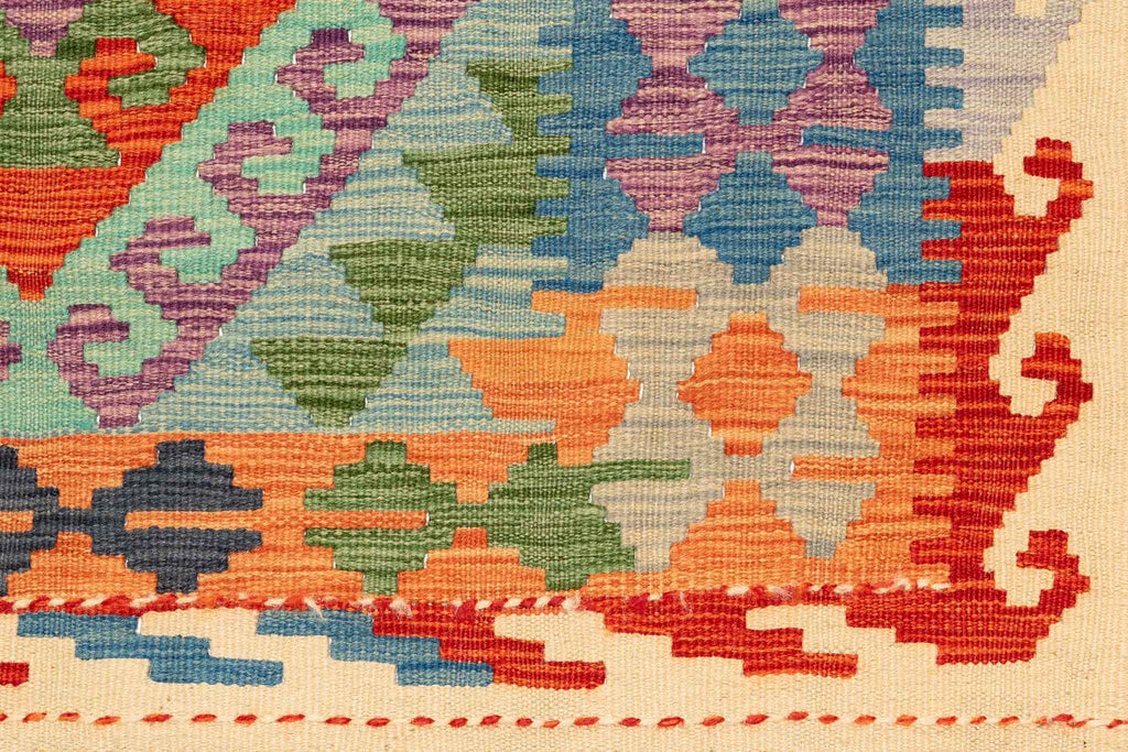 Afghanischer Kelim – 156 × 104 cm – handgewebt aus Schurwolle