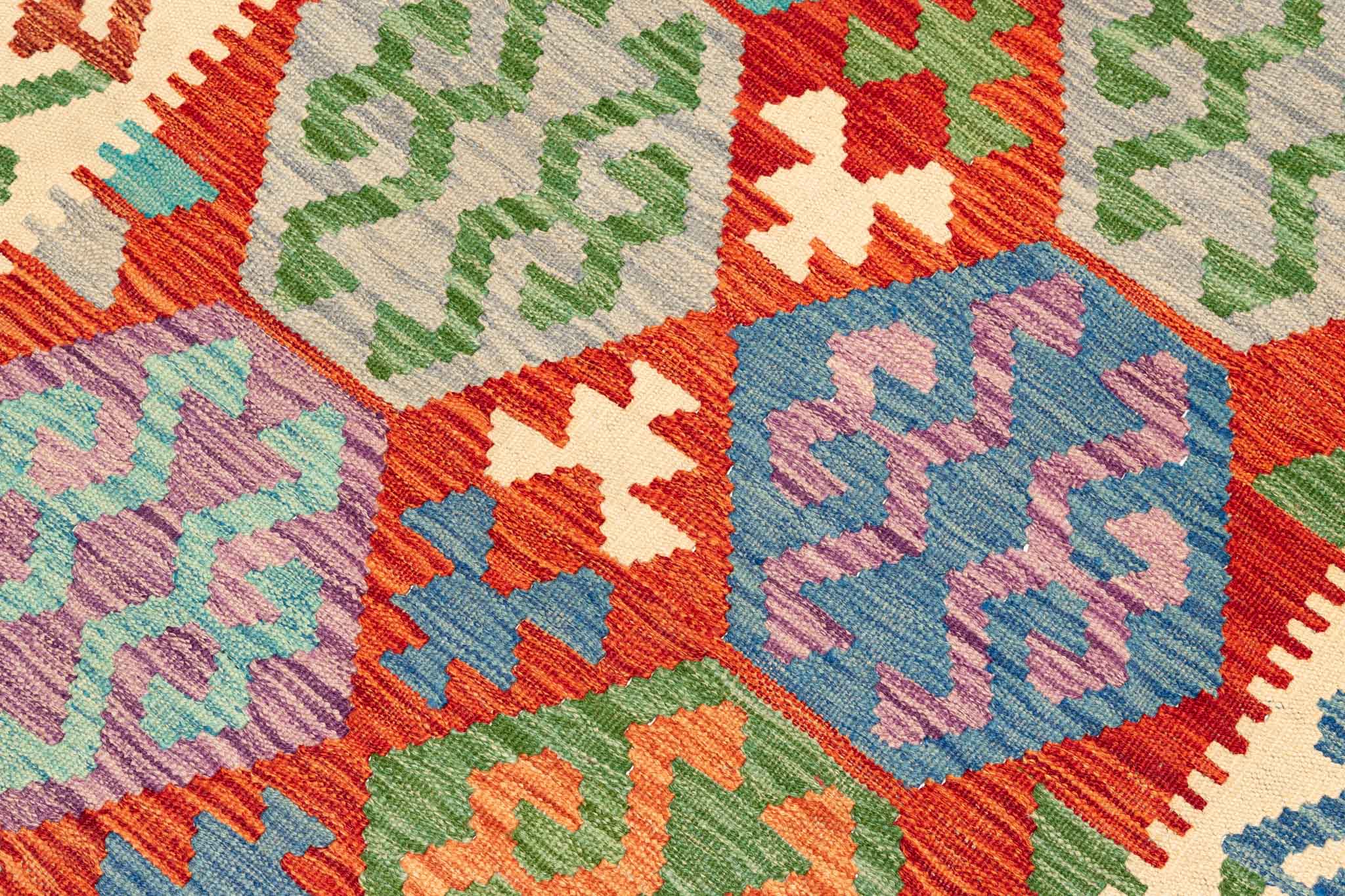 Afghanischer Kelim – 146 × 95 cm – handgewebt aus Schurwolle