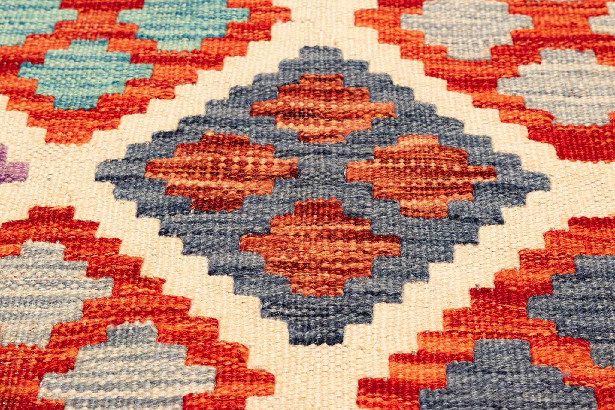 Afghanischer Kelim – 147 × 109 cm – handgewebt aus Schurwolle