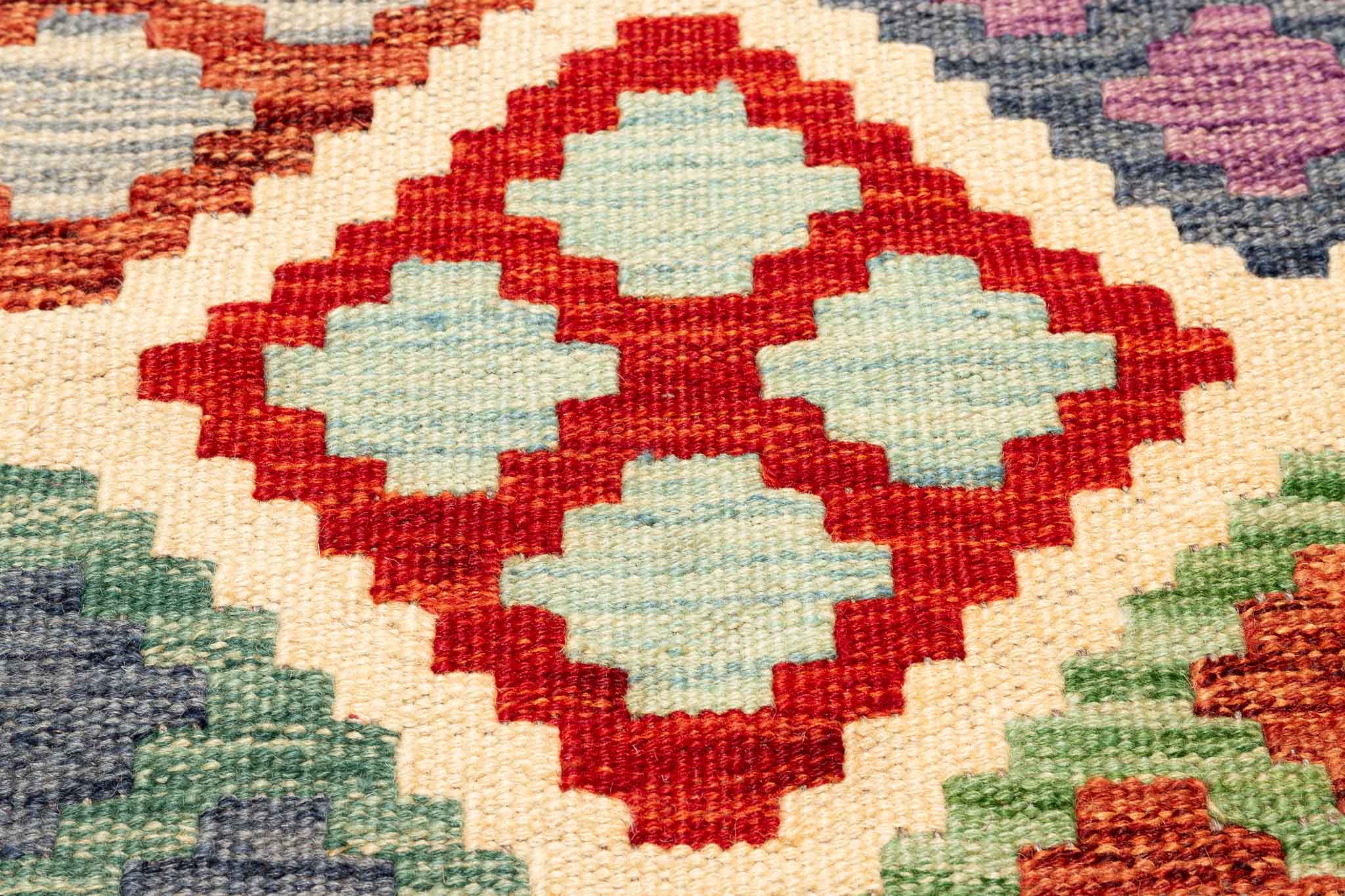 Afghanischer Kelim – 147 × 109 cm – handgewebt aus Schurwolle