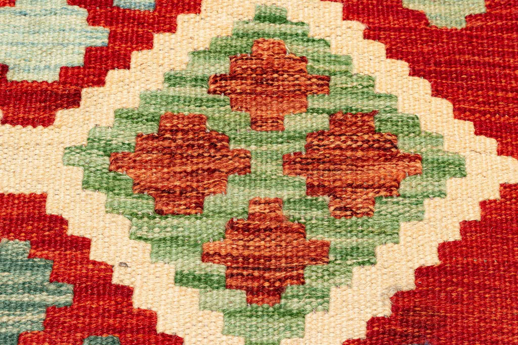Afghanischer Kelim – 147 × 109 cm – handgewebt aus Schurwolle