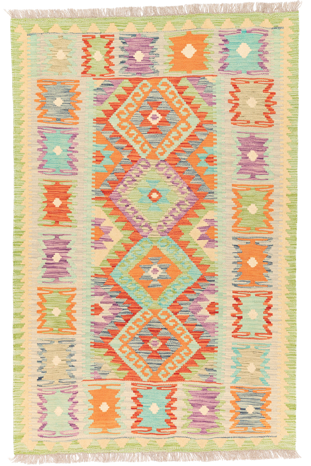 Afghanischer Kelim – 156 × 101 cm – handgewebt aus Schurwolle