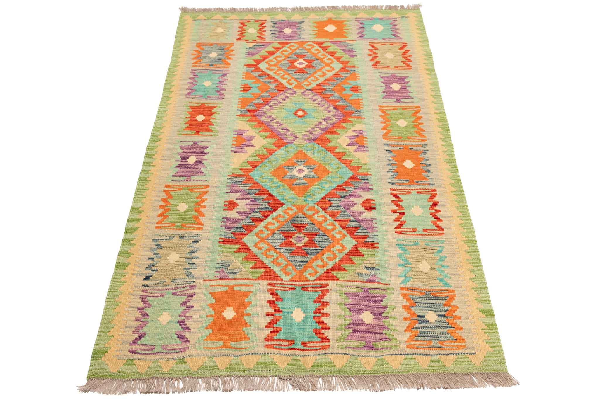 Afghanischer Kelim – 156 × 101 cm – handgewebt aus Schurwolle