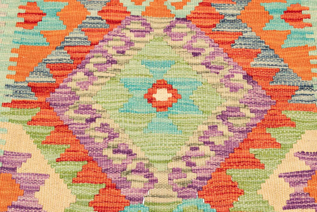 Afghanischer Kelim – 156 × 101 cm – handgewebt aus Schurwolle