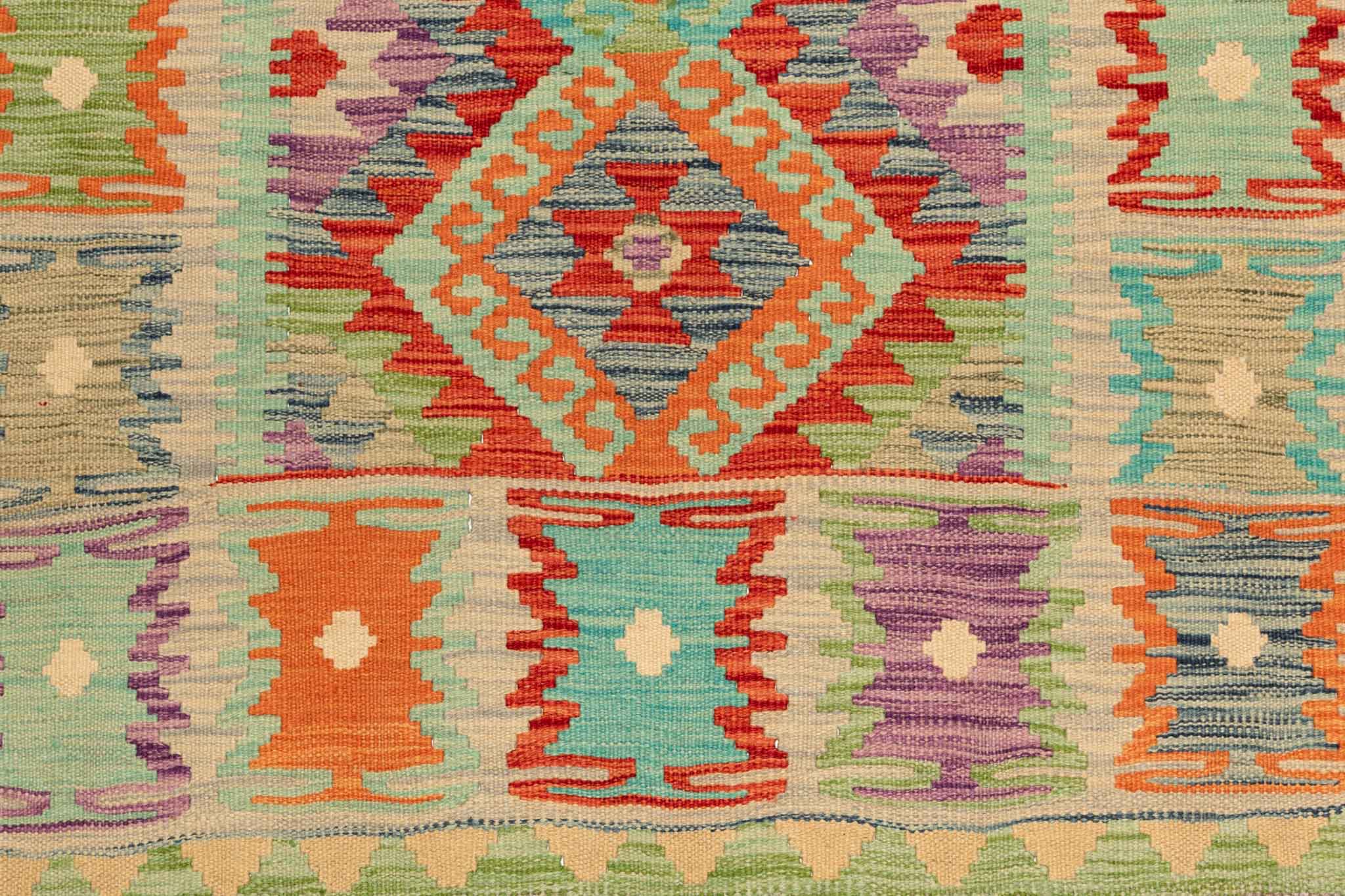 Afghanischer Kelim – 156 × 101 cm – handgewebt aus Schurwolle