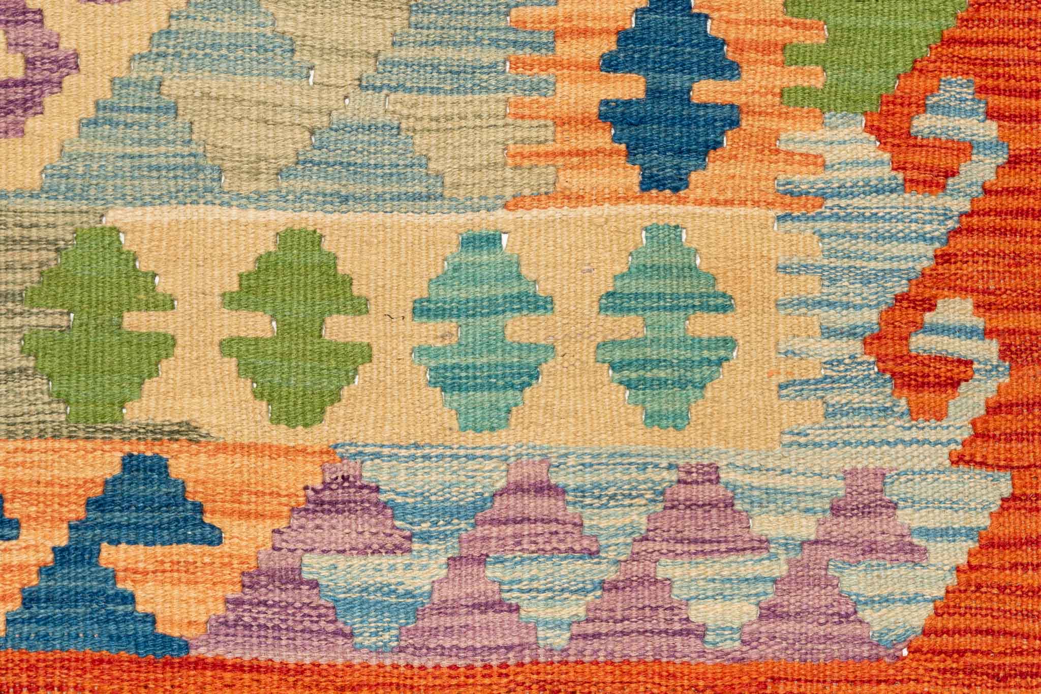 Afghanischer Kelim – 160 × 99 cm – handgewebt aus Schurwolle