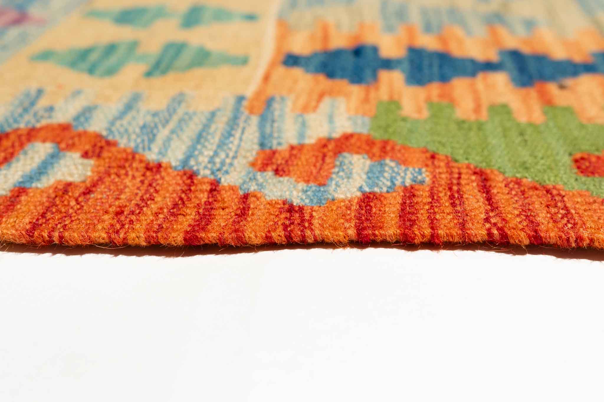 Afghanischer Kelim – 160 × 99 cm – handgewebt aus Schurwolle