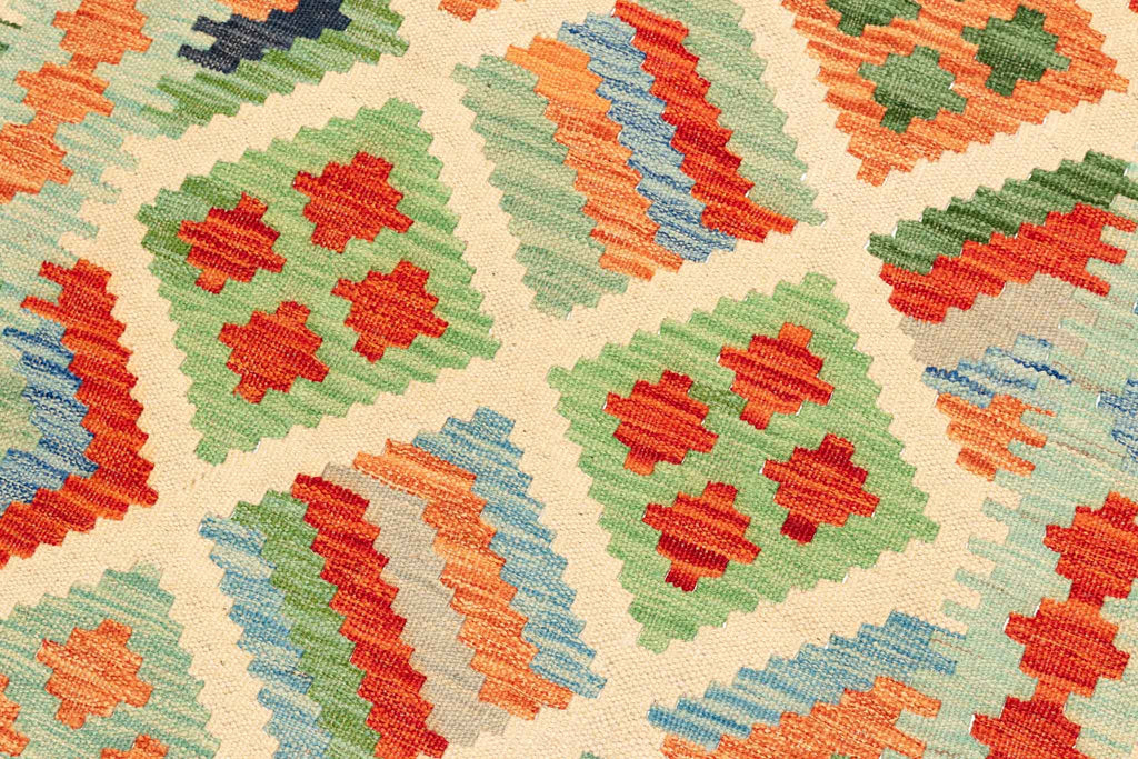 Afghanischer Kelim – 150 × 99 cm – handgewebt aus Schurwolle