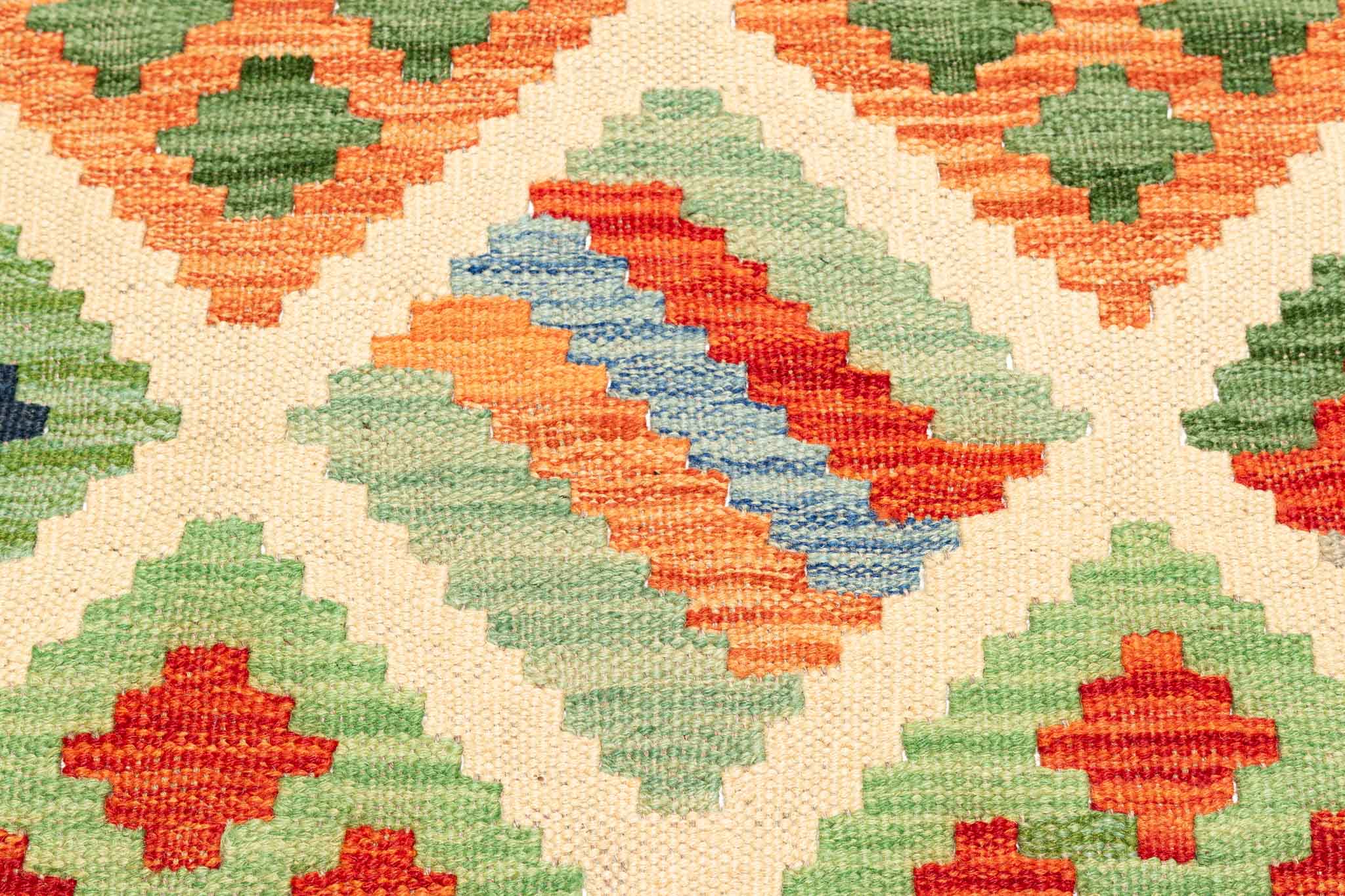 Afghanischer Kelim – 150 × 99 cm – handgewebt aus Schurwolle