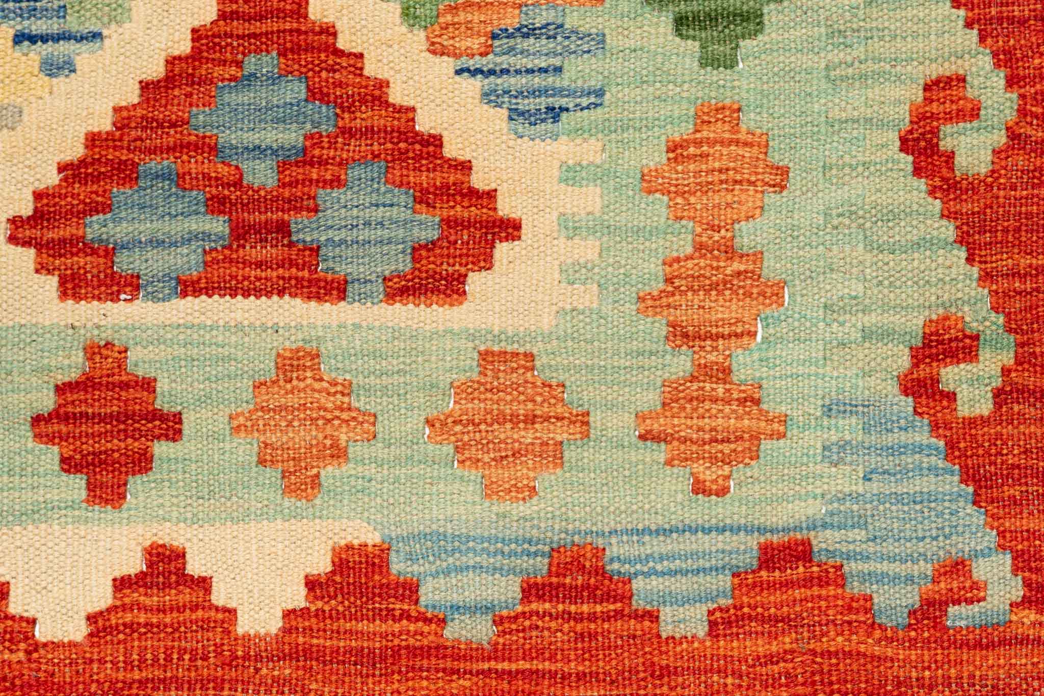 Afghanischer Kelim – 150 × 99 cm – handgewebt aus Schurwolle