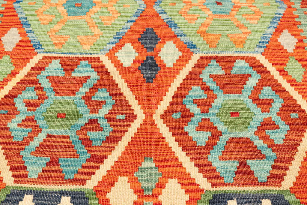 Afghanischer Kelim – 150 × 100 cm – handgewebt aus Schurwolle