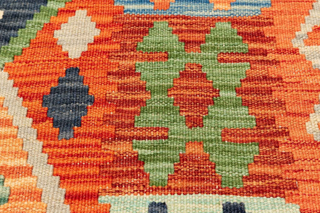 Afghanischer Kelim – 150 × 100 cm – handgewebt aus Schurwolle