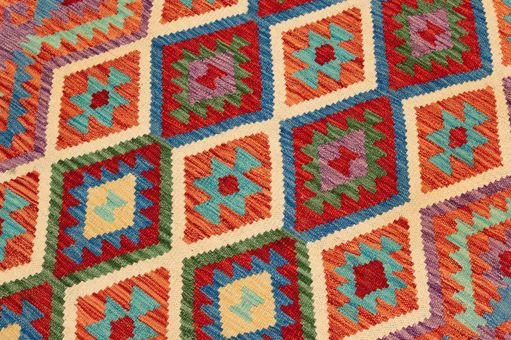 Afghanischer Kelim – 149 × 105 cm – handgewebt aus Schurwolle