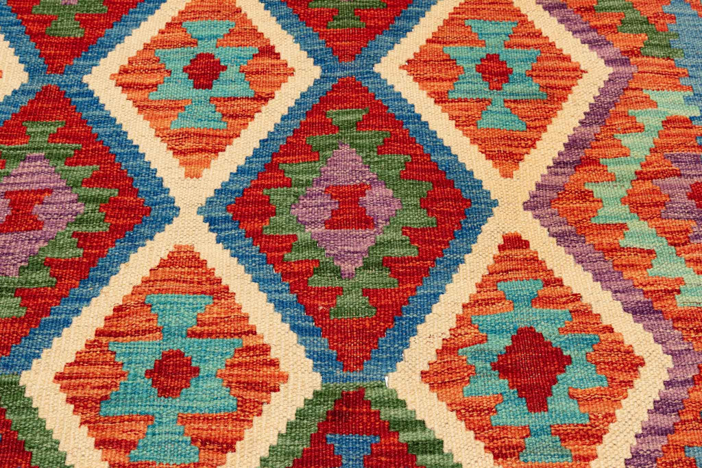 Afghanischer Kelim – 149 × 105 cm – handgewebt aus Schurwolle