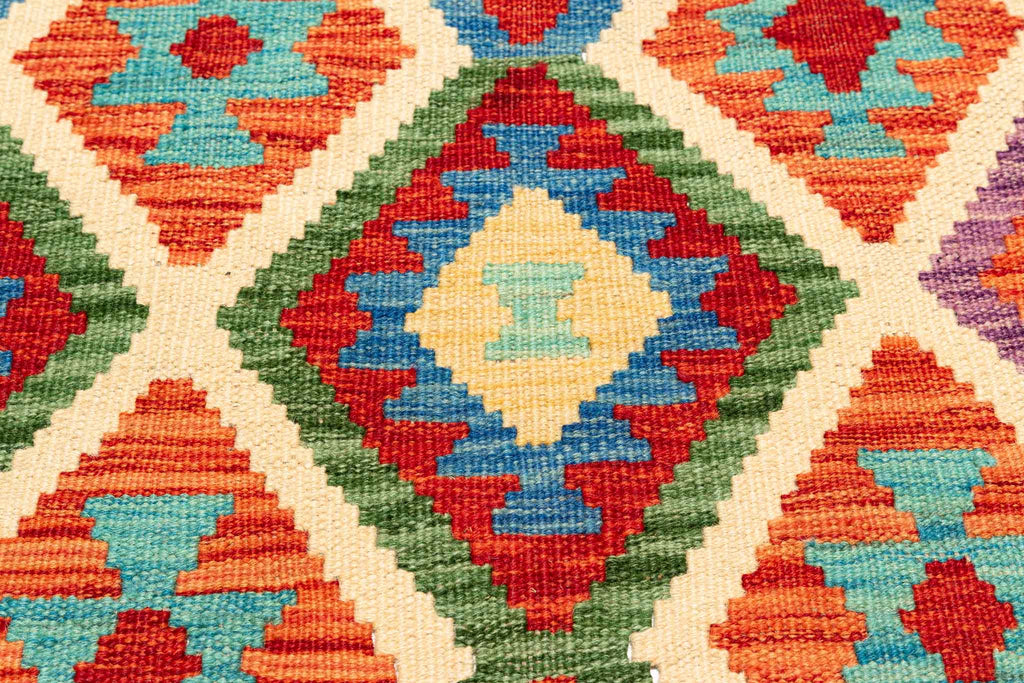 Afghanischer Kelim – 149 × 105 cm – handgewebt aus Schurwolle