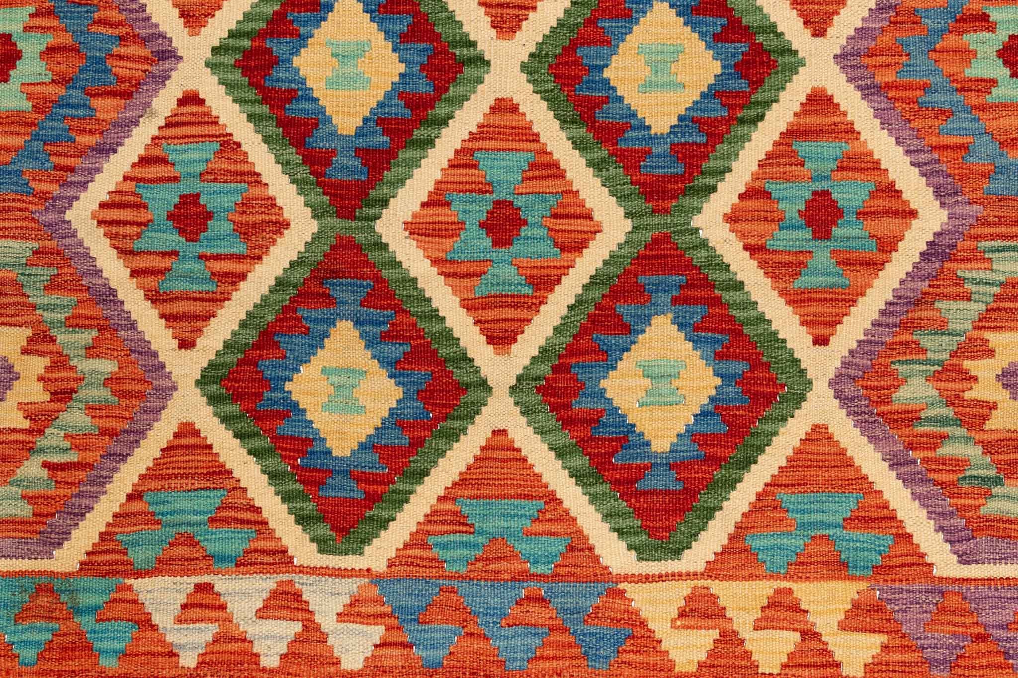 Afghanischer Kelim – 149 × 105 cm – handgewebt aus Schurwolle