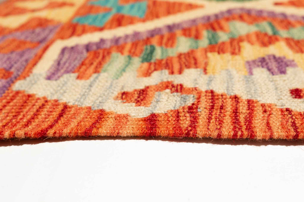 Afghanischer Kelim – 149 × 105 cm – handgewebt aus Schurwolle