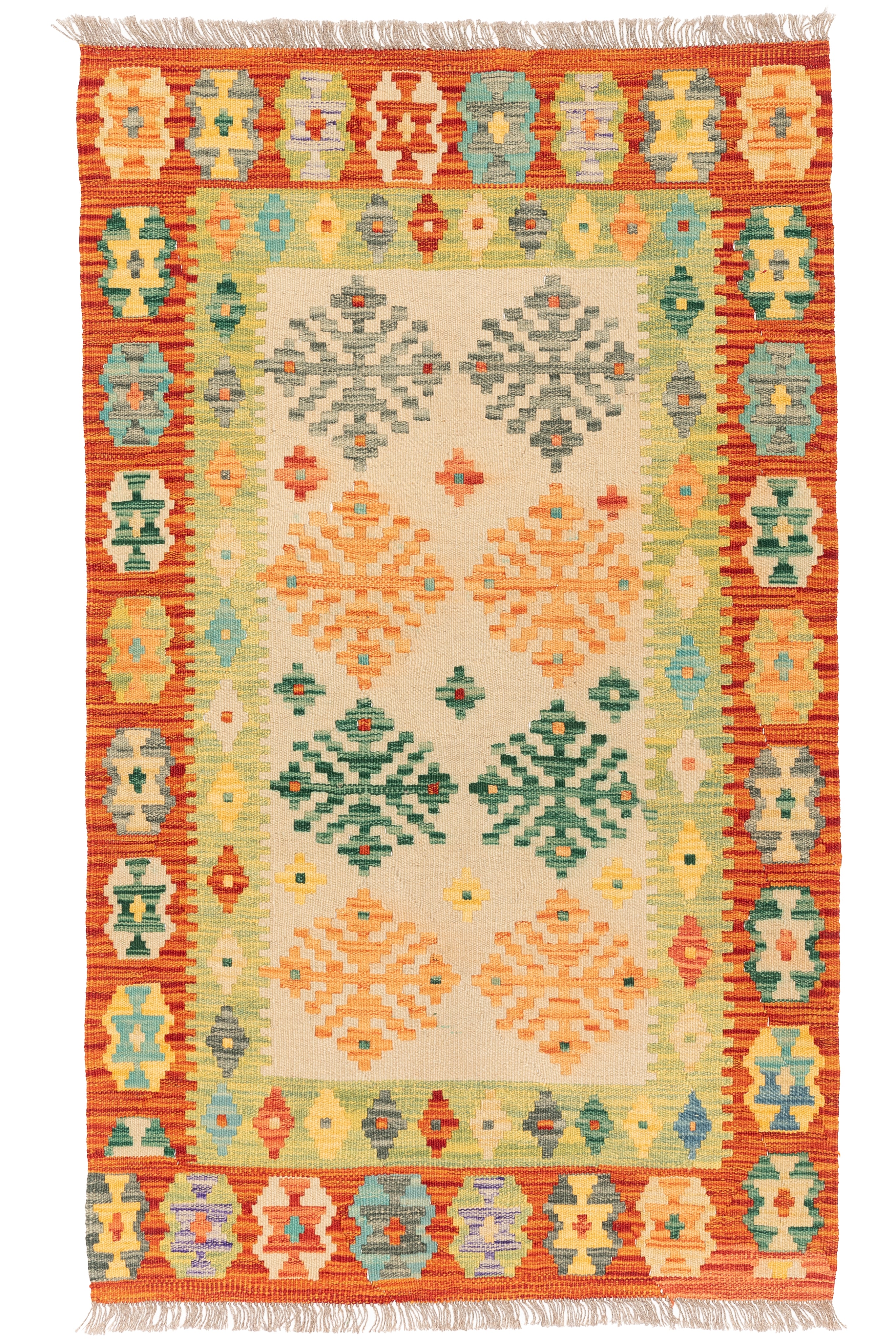 Afghanischer Kelim – 146 × 88 cm – handgewebt aus Schurwolle