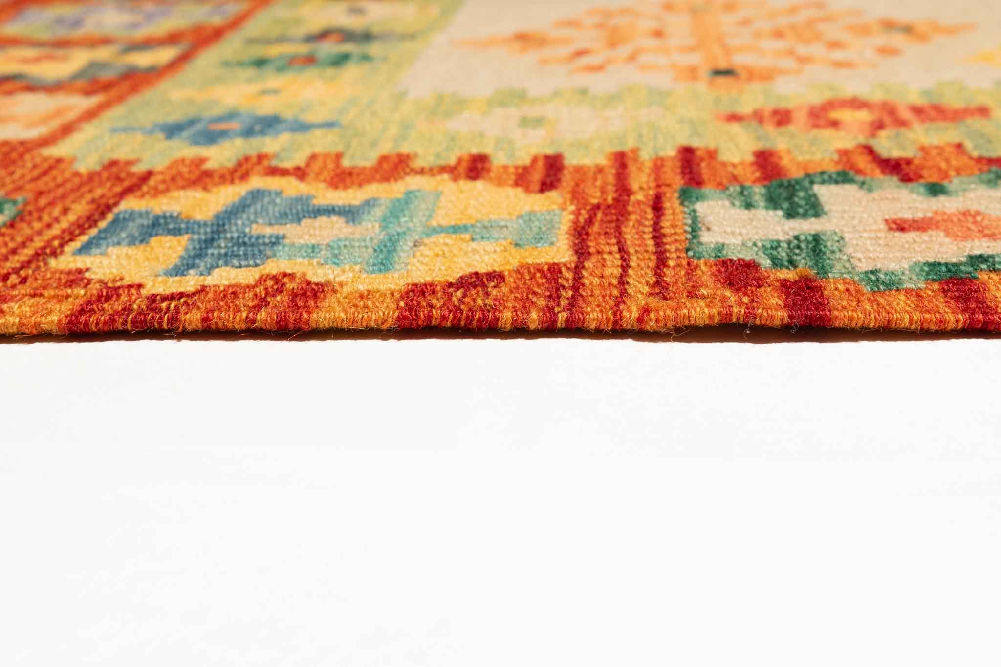 Afghanischer Kelim – 146 × 88 cm – handgewebt aus Schurwolle