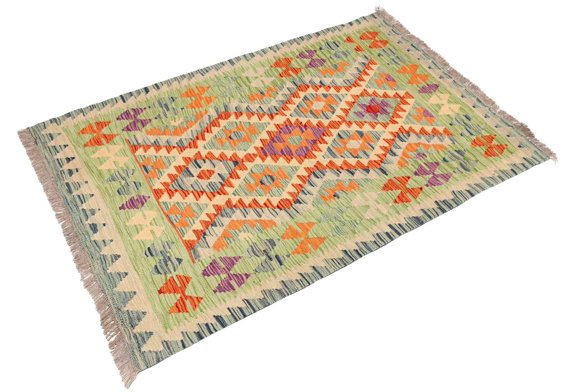 Afghanischer Kelim – 158 × 105 cm – handgewebt aus Schurwolle