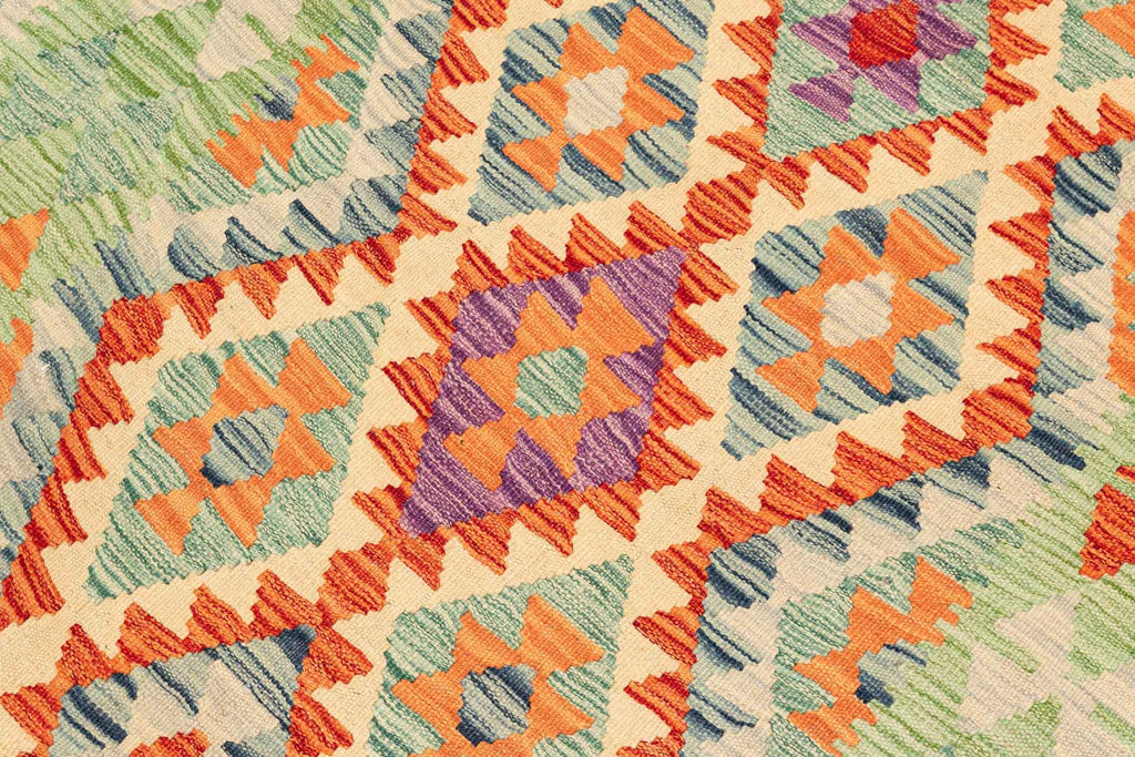 Afghanischer Kelim – 158 × 105 cm – handgewebt aus Schurwolle