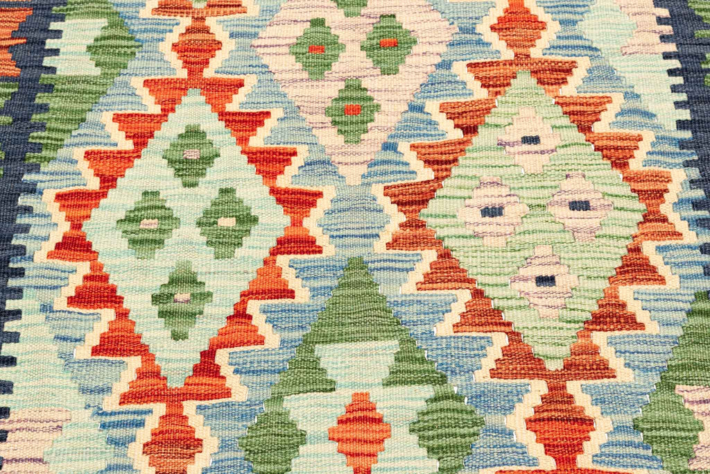 Afghanischer Kelim – 154 × 100 cm – handgewebt aus Schurwolle