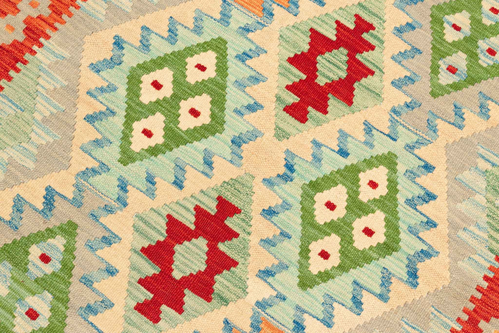 Afghanischer Kelim – 145 × 99 cm – handgewebt aus Schurwolle