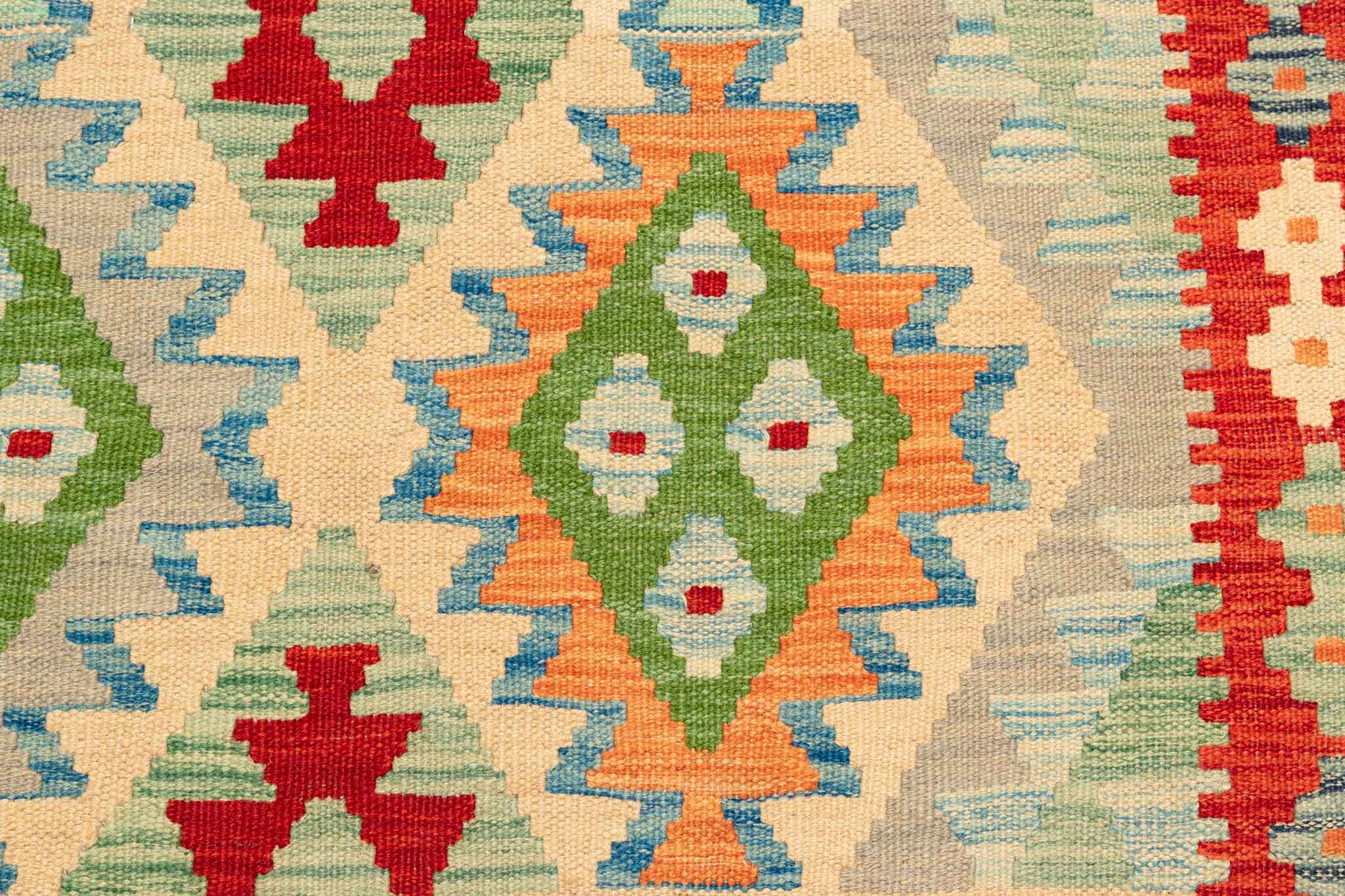 Afghanischer Kelim – 145 × 99 cm – handgewebt aus Schurwolle