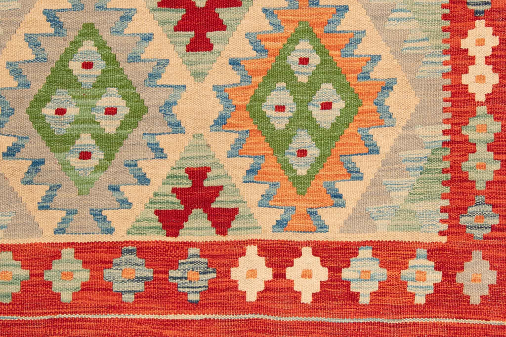 Afghanischer Kelim – 145 × 99 cm – handgewebt aus Schurwolle