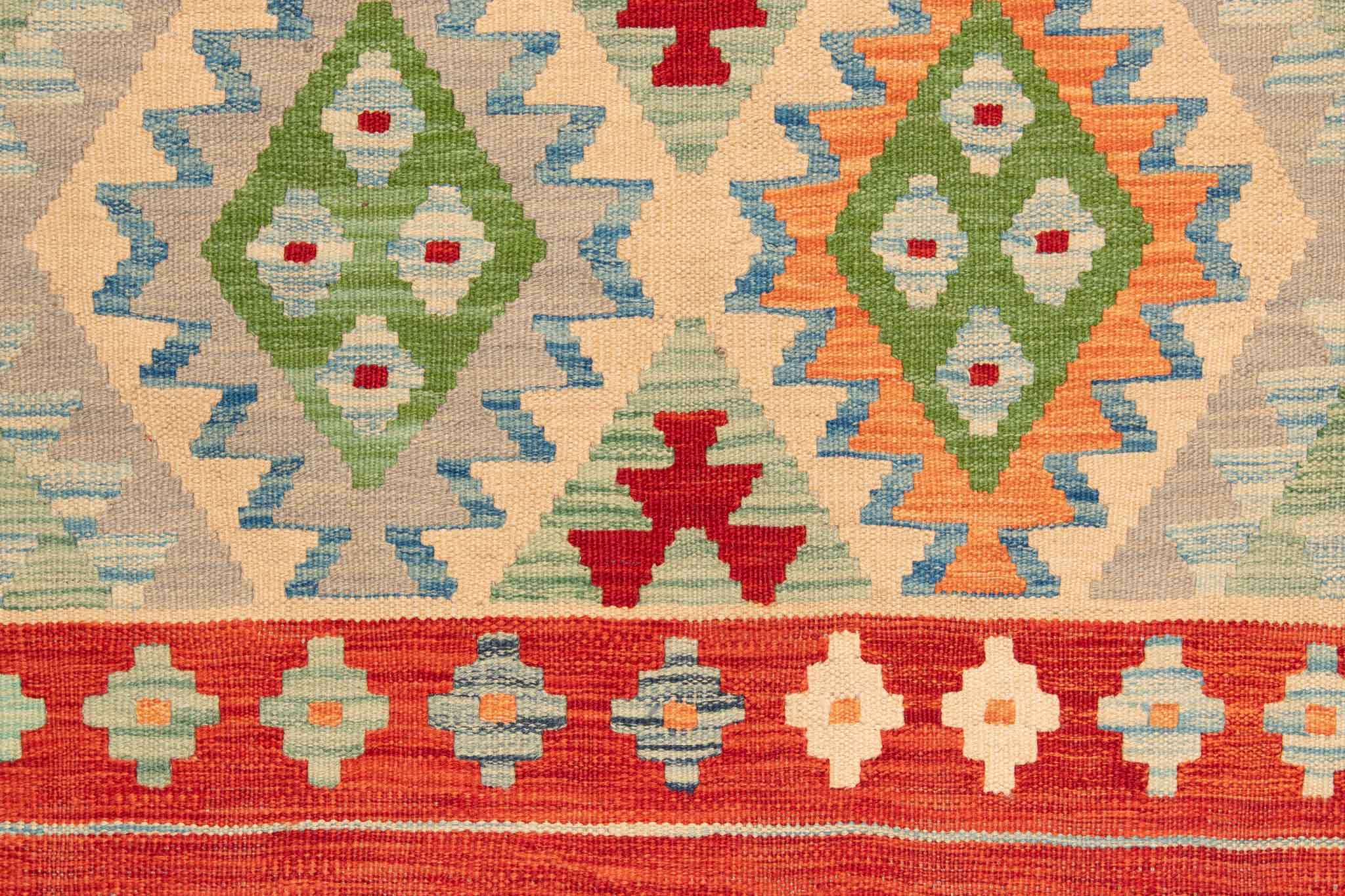 Afghanischer Kelim – 145 × 99 cm – handgewebt aus Schurwolle