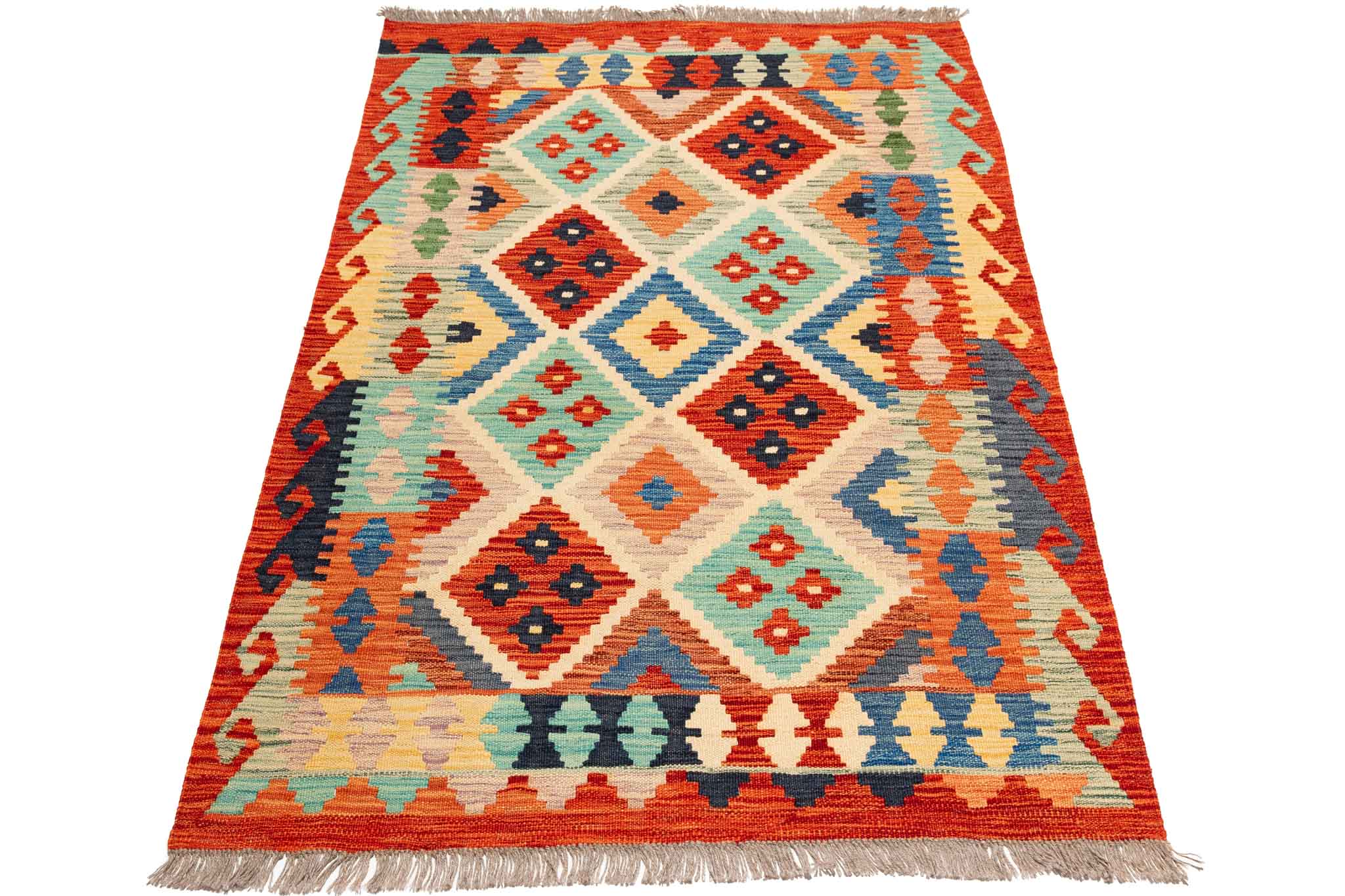 Afghanischer Kelim – 151 × 105 cm – handgewebt aus Schurwolle