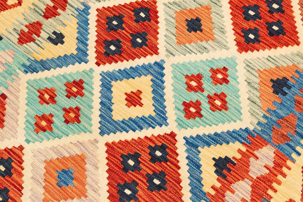Afghanischer Kelim – 151 × 105 cm – handgewebt aus Schurwolle