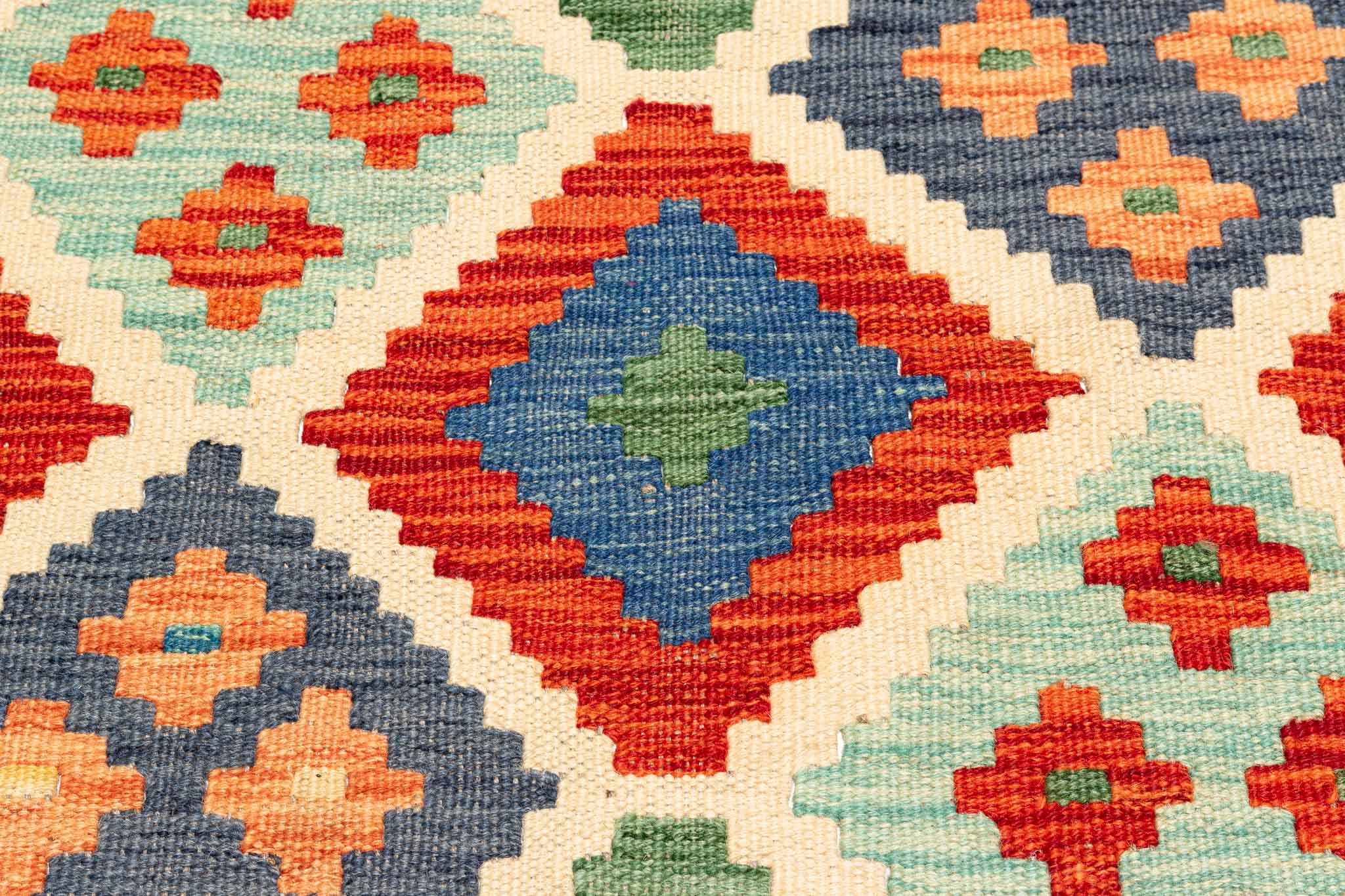 Afghanischer Kelim – 146 × 101 cm – handgewebt aus Schurwolle