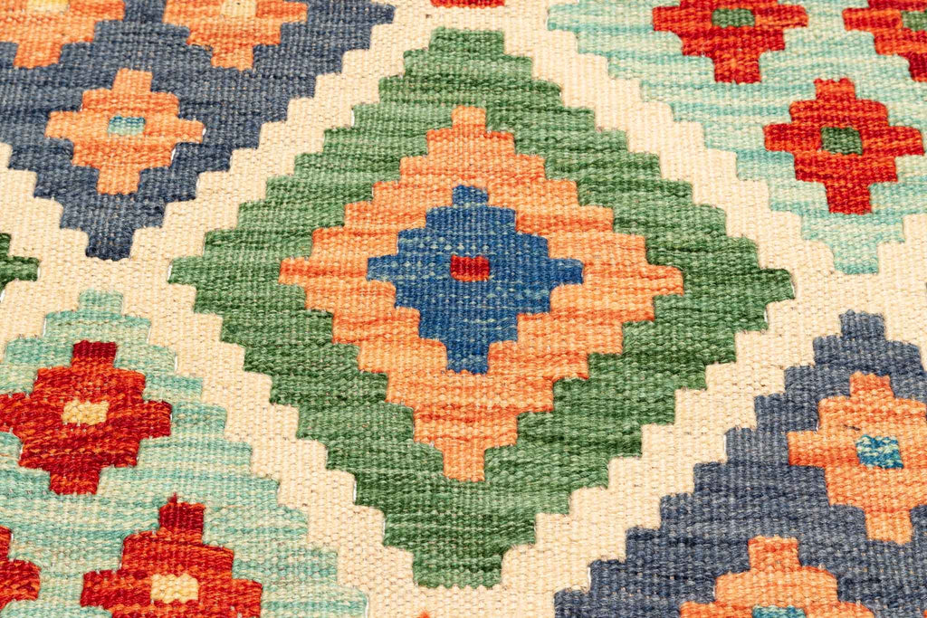 Afghanischer Kelim – 146 × 101 cm – handgewebt aus Schurwolle