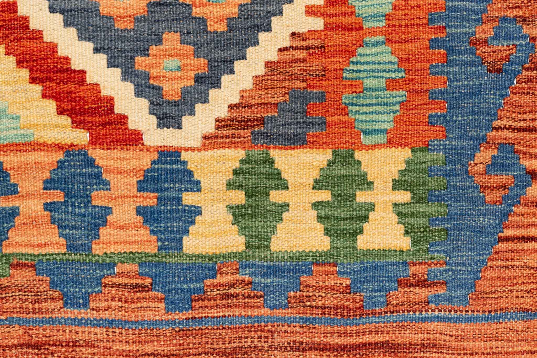 Afghanischer Kelim – 146 × 101 cm – handgewebt aus Schurwolle